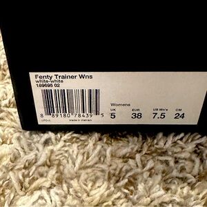 Fenty women’s trainers